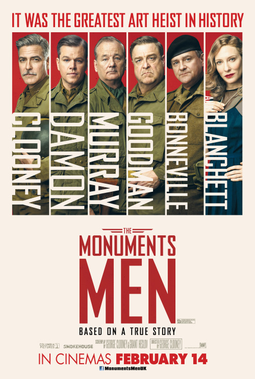 The Monument Men, (2014) directed by George Clooney United Kingdom 
