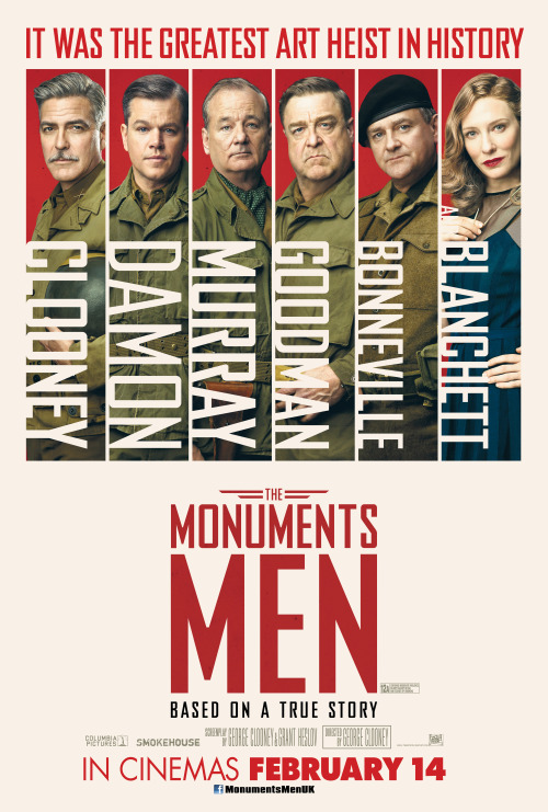 The Monument Men, (2014) directed by George Clooney United Kingdom