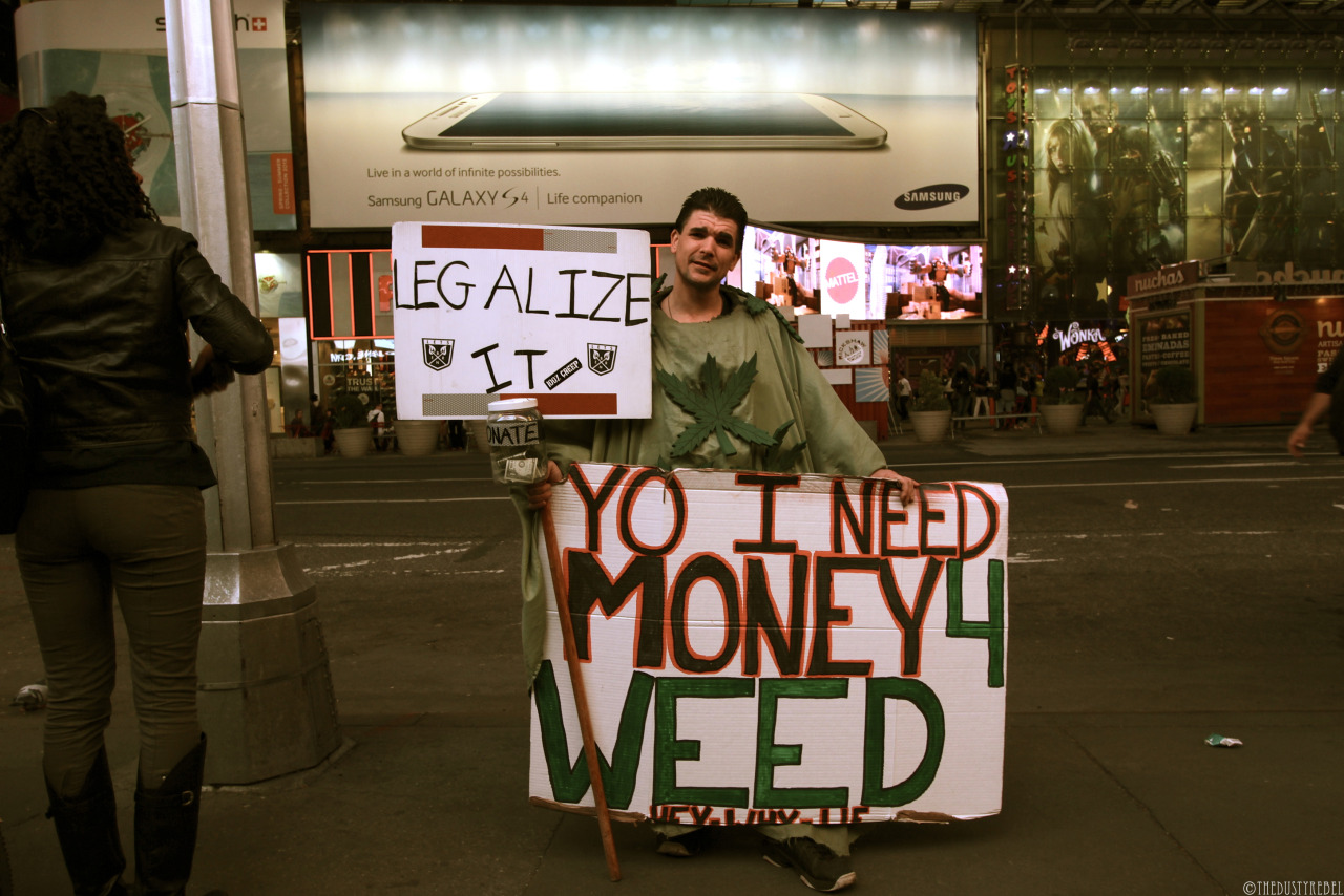 Jay Weed The Weed Man of NYC in Times Square.
More from the Random Strangers Series
