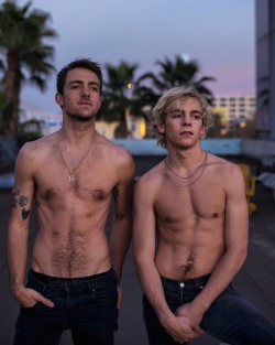 everythingrosslynchr5:Rocky & Ross photographed by Joupin