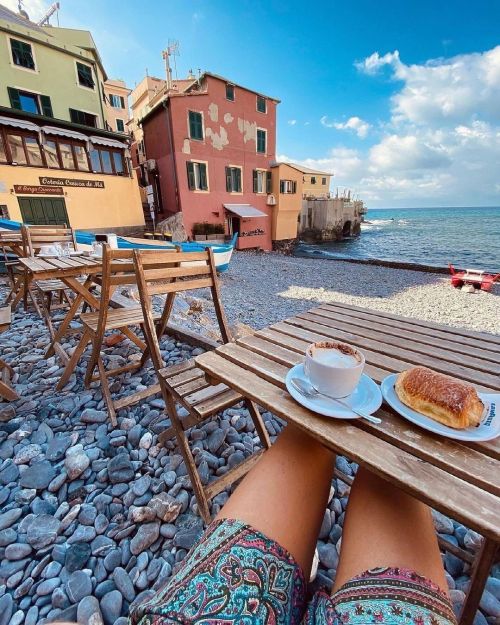 #italia #liguria #genova #boccadasse #Buongiorno ragazzi, Boccadasse, in origine un piccolo borgo di