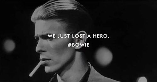 Thanks you so much. For everything #davidbowie #bowie #ripdavidbowie #brokenheart #ziggystardust