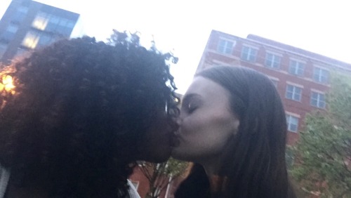 presidentgay:tomorrow is national kissing day and i love kissing my gf so so much