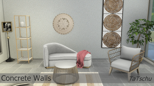 Hi Guys!I have a new Wall Collection for your Sims Houses. All in the same grey color tone, but when