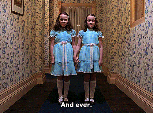 horrorgifs:THE SHINING  (1980) dir. Stanley Kubrick