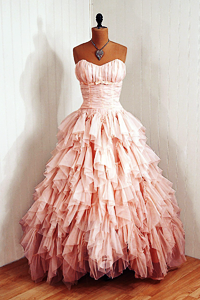 Bloodpactmermaid:  Vintagegal: 1950S Prom And Party Dresses- Pink Theme  Anything