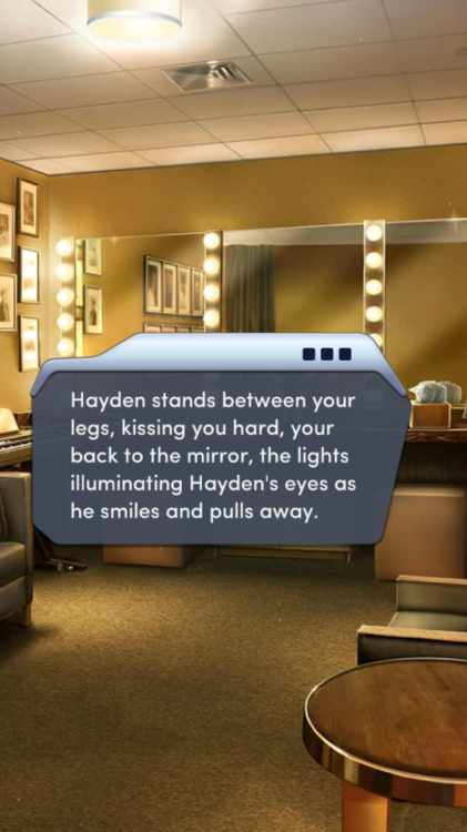 “Or stay there&hellip;” || This scene though