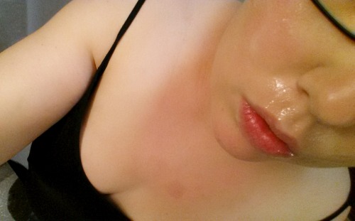 jizznation:  The lovely Katelyn posts these cool facial shots   -   not-your-average-slut 