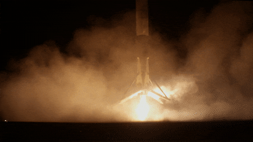 Falcon 9 from SpaceX. A rocket that lands.