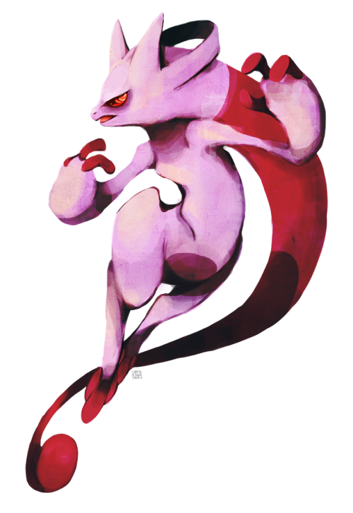 kairisk:I don’t know how y’all feel about the new mewtwo-related poke, but I personally like him