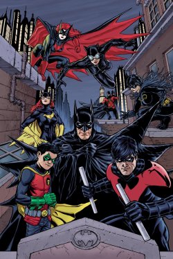 awesomecomicthings:  The Bat Family by Craig Cermak 