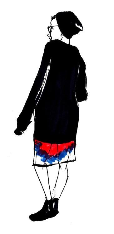 One of my own personal fashion illustrations!!!! Follow me on instagram to see some more drawings :)