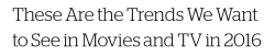 micdotcom:  Finally in 2015, after years of frustratingly little representation for nonwhite, non-cis male actors, there were flickers of something else to come. But they were just flickers, if the upcoming Oscars are any indication, we still have a ways