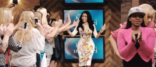 all-nickiminaj:  Nicki Minaj on ‘Kelly &amp; Michael’ 