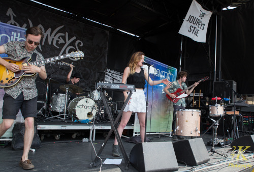 Echosmith playing at the Vans Warped Tour at Darien Lake (Buffalo, NY) on 7.8.14 Copyright 27K Photo