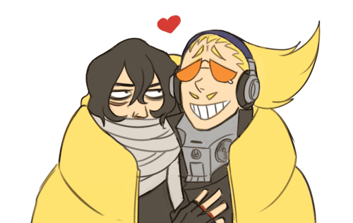 kimboltart:i had this in my head all day, love these two