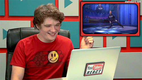 awkward-lee:  Michael Jones on YOUTUBERS REACT TO JIMMY FALLON 