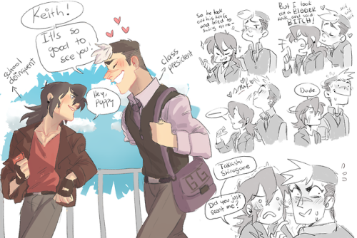 cockismybusiness:   I’m calling and tagging this #tropeyashellAU #sheith cause im trying to fi