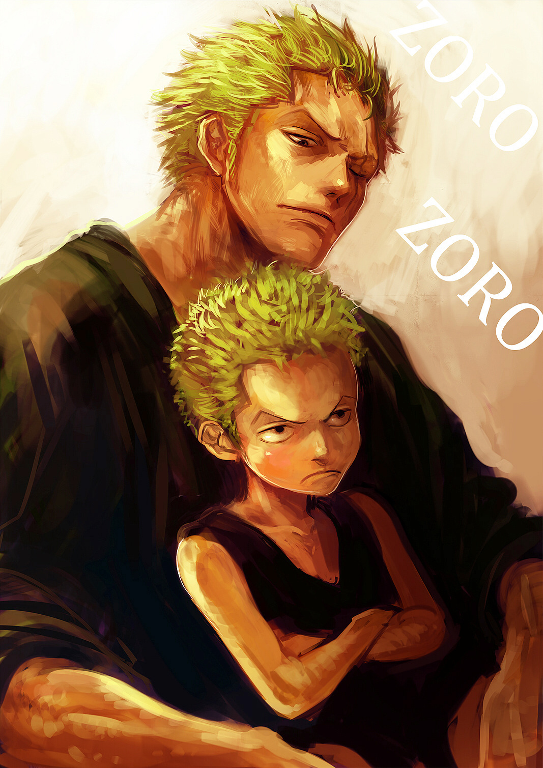zorojuurou:  Zoro drawing by つよ 丸  beautiful Zoro needs an appreciation post