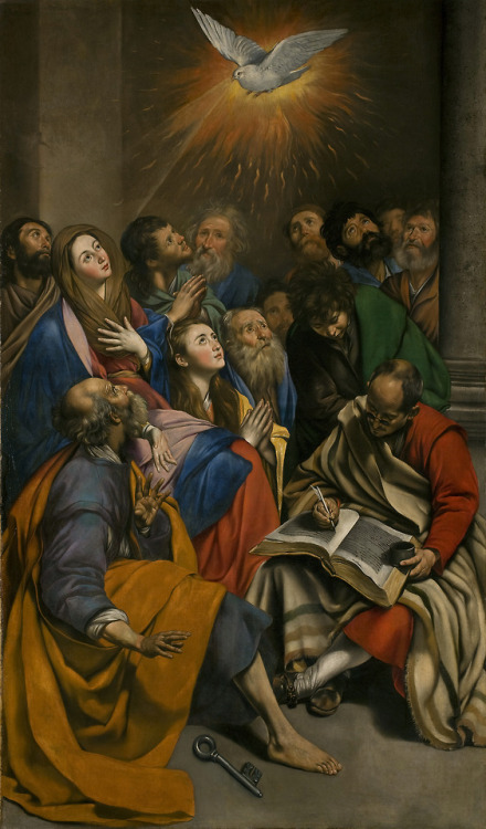 Pentecost, Juan Bautista Maíno, between 1612 and 1614
