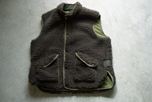 maps-and-sons:  Update! MAPS Weblog CORONA “CV023 DEEP FREEZE・FLEECE VEST”
