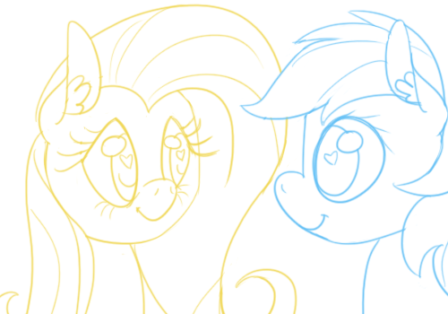 fluttershyreplies:  ponett:  fluttershy’s never gonna get used to this whole “having