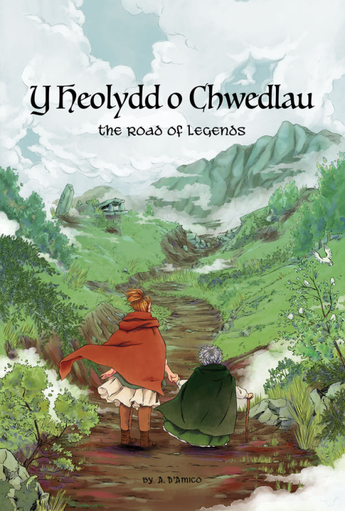 adamicoarts: Hey everybody, Dates III is Live on Kickstarter, and my comic, “Y Heolydd o Chwedlau” o