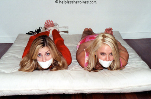 bondagehedgehog:  Cindy Schubert and Mishel Harrison