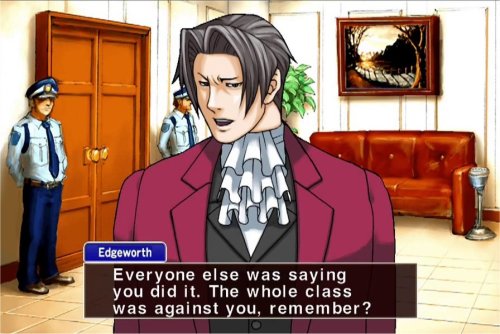 I 100% cannot blame Edgeworth or Maya for teasing the hell out of Phoenix on purpose like this.I’D D