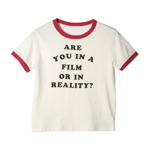 Reality T-shirt ❤ liked on Polyvore (see more t shirts)