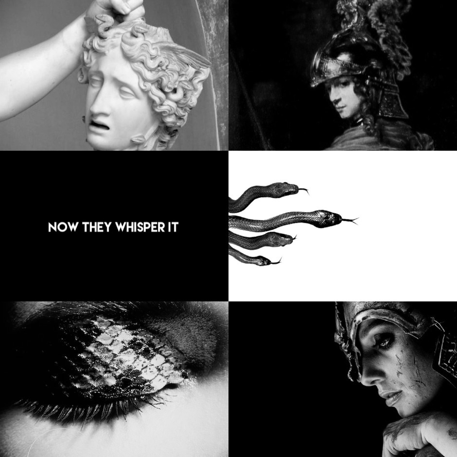 absenceofbreath:  GREEK MYTHOLOGY: Medusa and Athena Medusa was originally a ravishingly