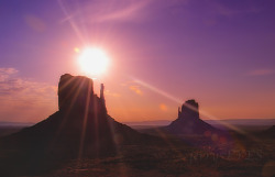 &ldquo;Purple Majesty&rdquo; Mittens, Monument Valley UT