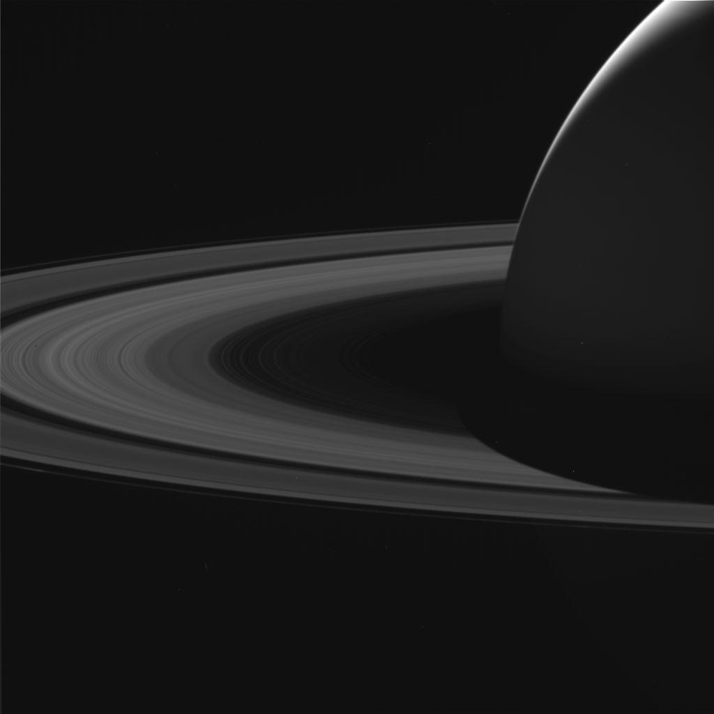 Saturn and rings 7 June 2017 by europeanspaceagency