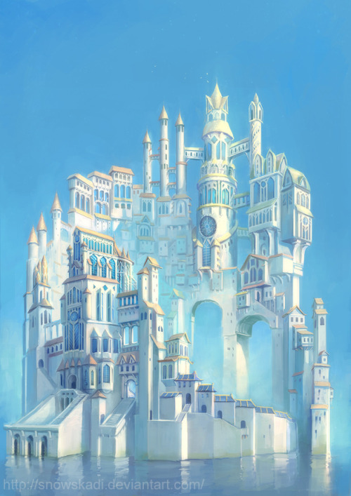 ladysiege: the White Tower, Tar Valon, Art by SnowSkadi