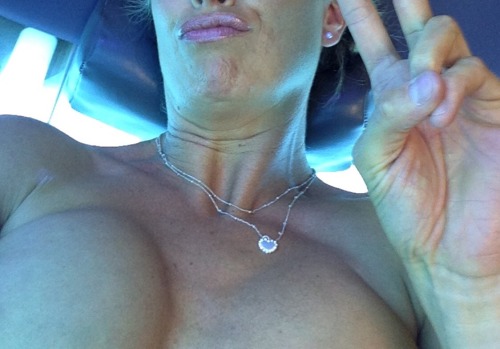 soccer-mom-marie:  Today’s Titty Tuesday has a bit of everything…boobs, cooter, legs, smile…I call it Around The World lol. Remember to include YOUR blog name on your submissions today, ladies! 😘