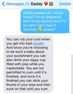 bubbles-daddysbimboslut:  baby-pig:  Daddy is so kind to me 