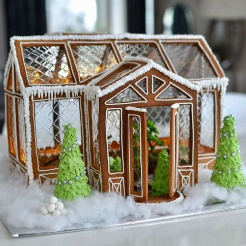 mychristmasstory:Gingerbread house inspiration