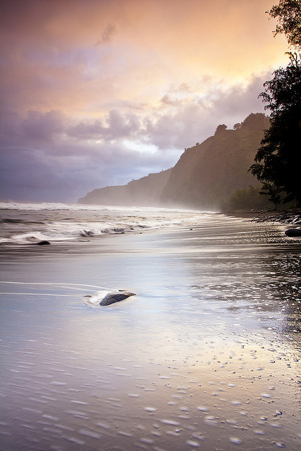 de-preciated:  Hawaiian Rain - Waipi’O Valley, Big Island, Hawaii by photofanman