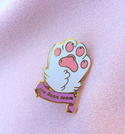 littlealienproducts: Toe Bean Team Pin by