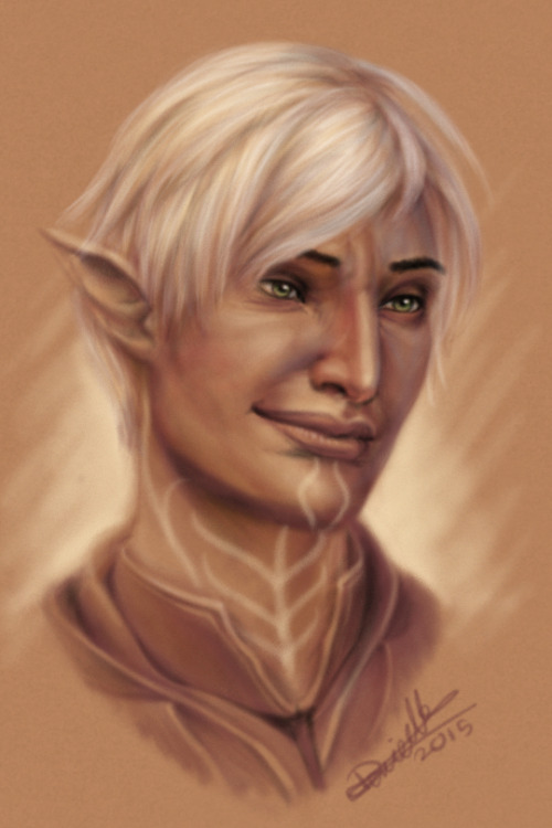 art-of-velle: The One that Got AwayFenris from Dragon Age 2. Made with Mischief. Spent much more tim