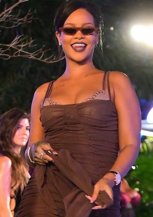 rihanna-infinity:  September 12: Rihanna at the SavagexFenty show during NYFW.   😍😍😍😍😍😍😍😍😍😍😍