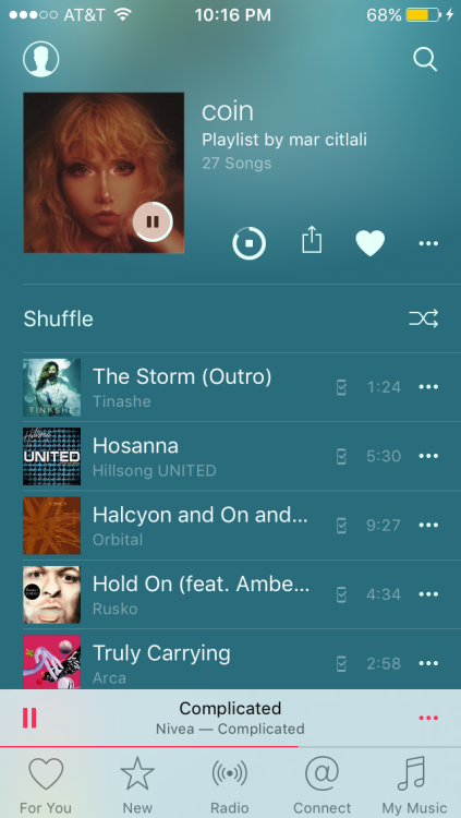 babydreamgirl: Mar’s playlist for me! Here’s the Apple Music link itunes.apple.c