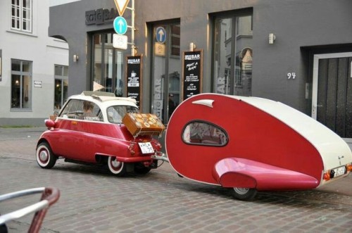 doyoulikevintage:Isetta & trailer