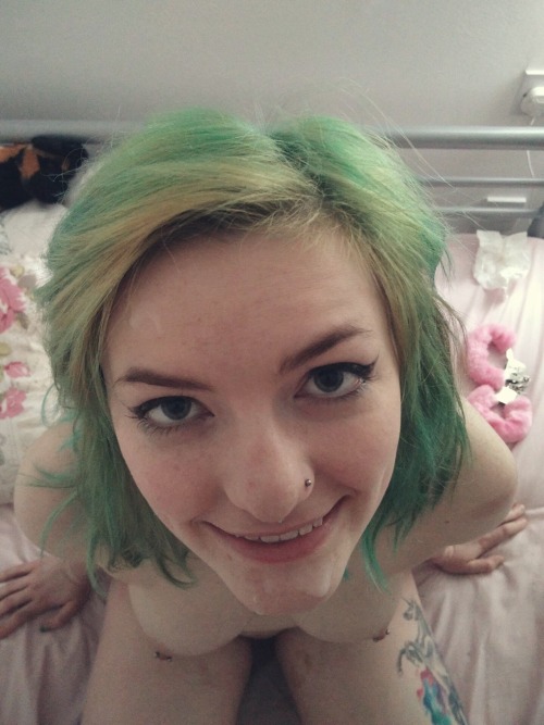 fjnav: huggablepumpkins: I’m prettiest when I have cum on my face ~ Yes you are