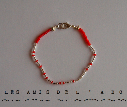 ameliamorseshop:Les Misérables inspired Morse code jewellery on Etsy.