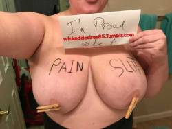 Wickeddesires85: It’s A Good Thing @Redbirdfungirl Is Such A Pain Slut, Because