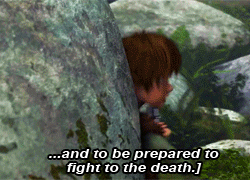 as-seenon-tv:  juniperself:  castielsteenwolf:  theonlyoneimdreamingof:  Rise Of The Brave Tangled Dragons→ “The Hunger Games”  “May the odds be ever in your favor!”   this is the best thing i have ever seen, you are amazing.  Hilariously