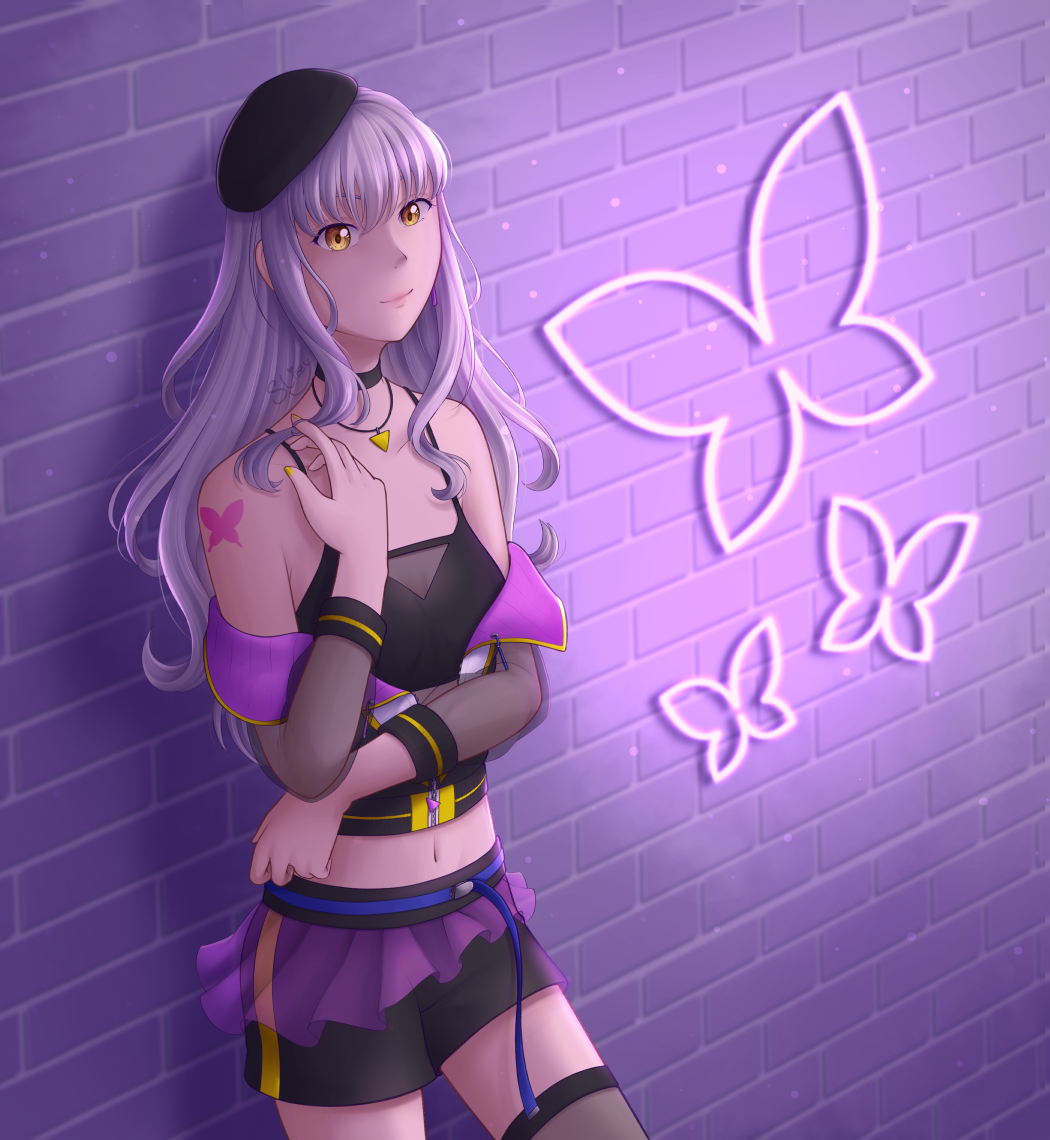 Fanart Of Yukina Minato From BandoriI Absolutely Love Her New Outfit 