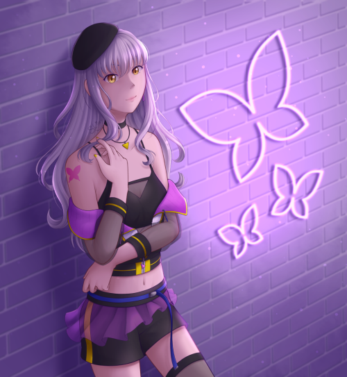  Fanart of Yukina Minato from BandoriI absolutely love her new outfit for Migikata No Chou!