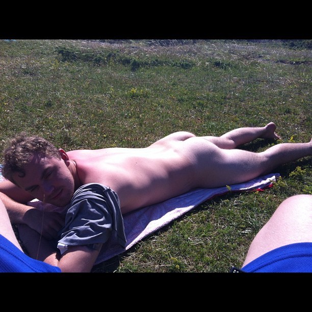 instalads:  Sunbathing.